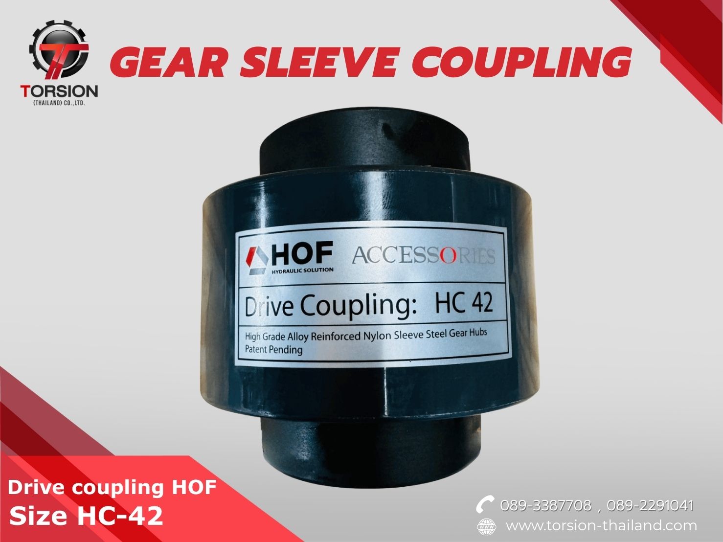 Drive coupling HOF HC-42